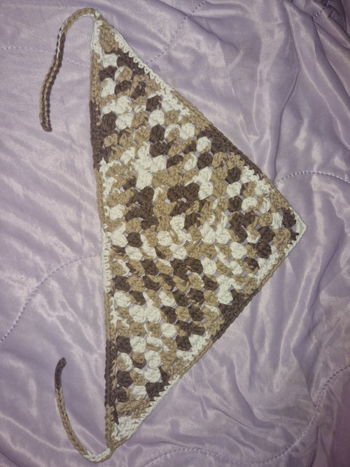 Chocolate sundae bandana
