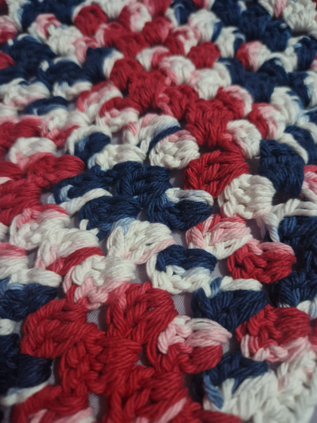 Red white and blue Bandana