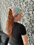 Pastel bloom bandana