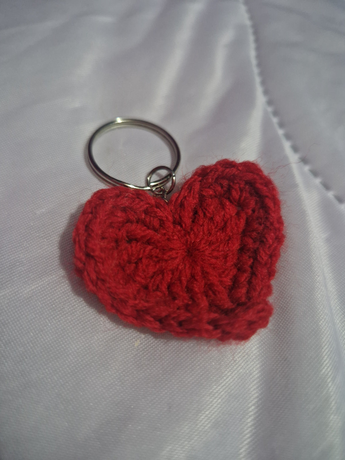 Red heart Key chain